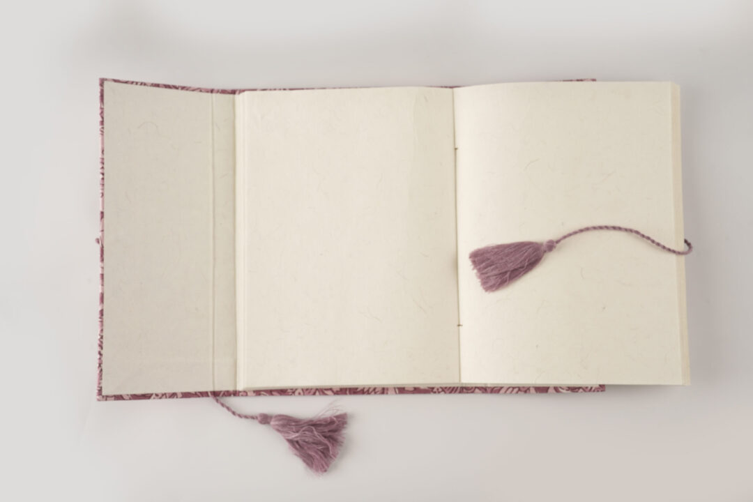 Handblock Rajasthani Diary  I Handmade paper journal - Image 4