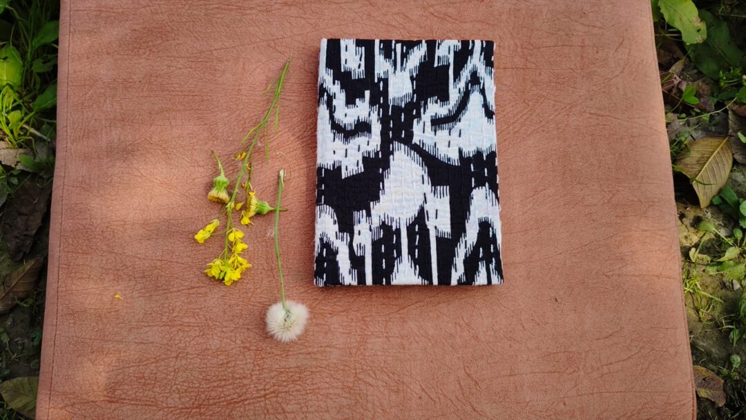 Handmade Paper Journal :Kantha Craft Fabric Cover Vintage Diary Notebook With Book Mark - Image 10