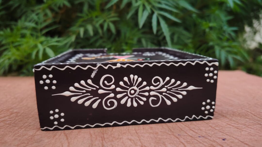 Handpainted Coasters-  Tea Coaster I Housewarming Gift | Gifts for Her | Home Decor | Best Gift | Tea/Coffee Coasters - Image 2