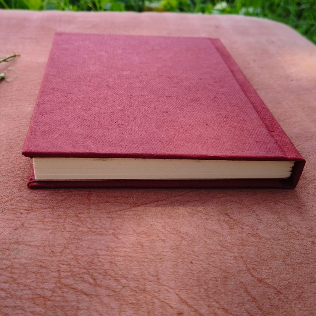Handmade Paper Journal :  HandPainted  Cover Vintage Diary Notebook - Image 4